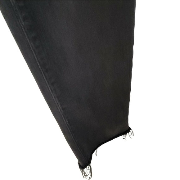 Madewell 9” Mid Rise Skinny Jeans Lunar Wash Black Size 27 - Picture 6 of 8